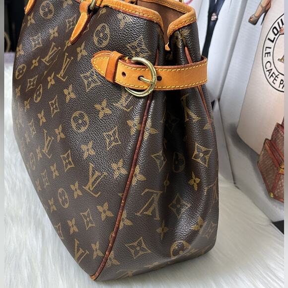 AUTHENTIC LOUIS VUITTON BATIGNOLLES HORIZONTAL TOTE BAG MONOGRAM CA0066 - Picture 4 of 14